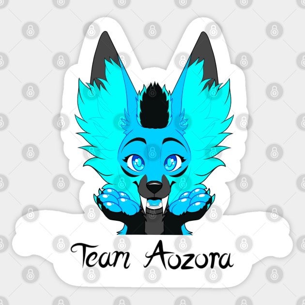 Team Aozora Sticker by Grinsome